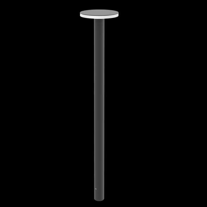 Lombardo+Kit-06 Line 220 Post H1500mm 11W LED 693lm 3000K IP66 IK08 ANTRATSIIT plastik